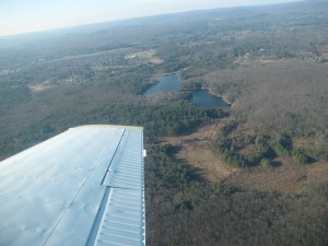 Fitzgerald Lake from air