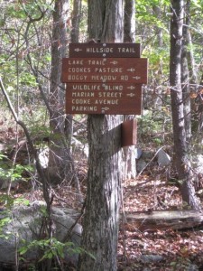 Trail signs